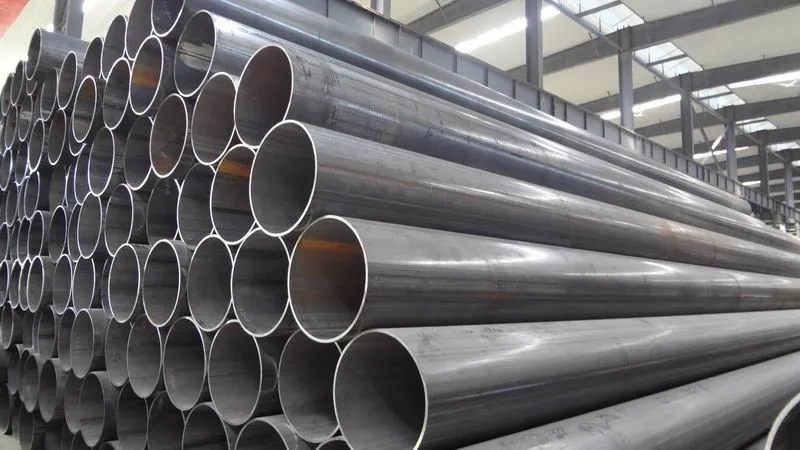 Hot Sell Large Schedule 40 ASTM A53 Gr. B ERW Carbon Steel Pipe Used for Oil and Gas Pipeline